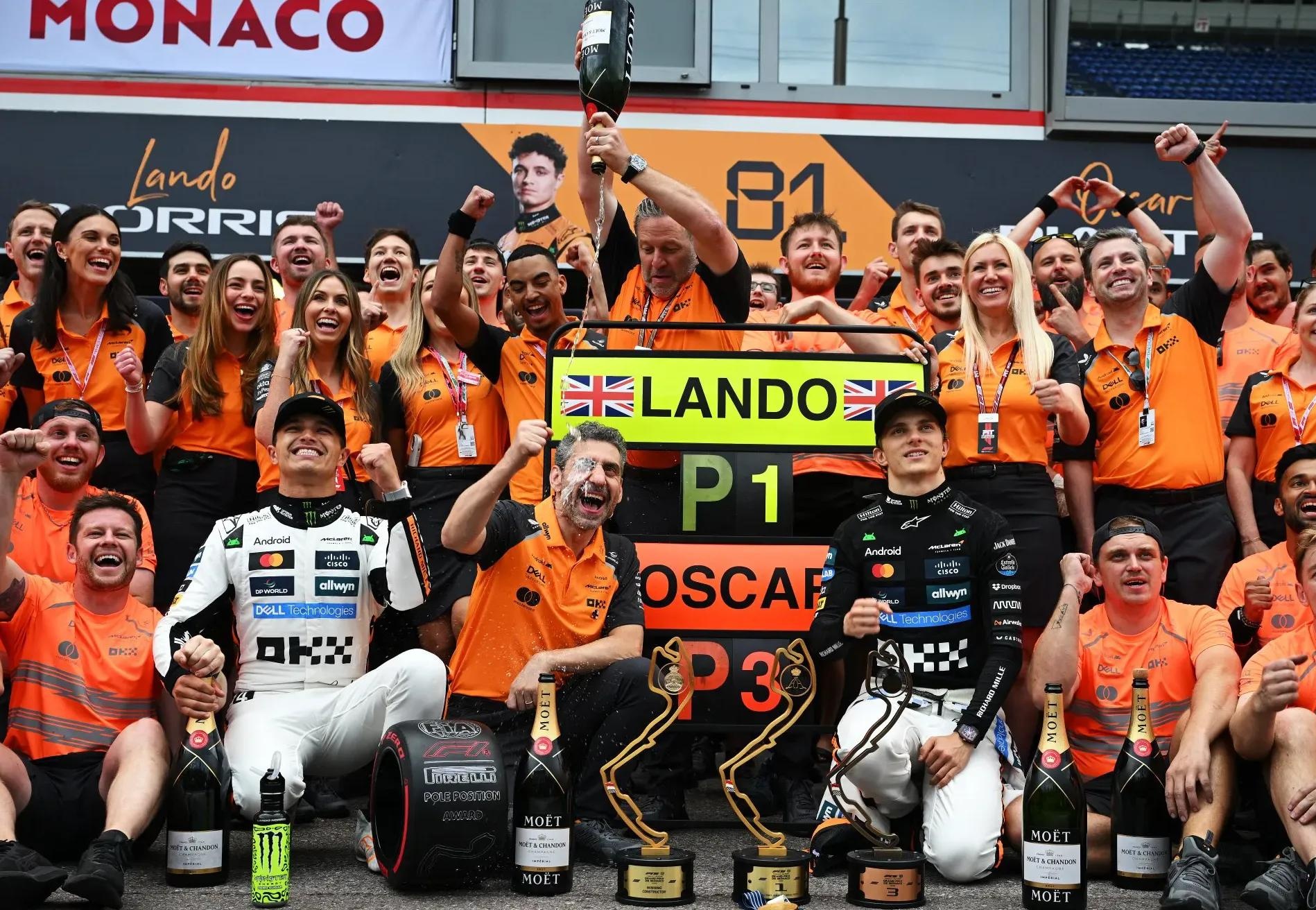 关于红牛车队轻取红牛二队,诺里斯关键制胜的信息 关于红牛车队轻取红牛二队,诺里斯关键制胜的信息